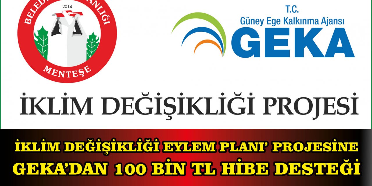 İKLİM DEĞİŞİKLİĞİ EYLEM PLANI’ PROJESİNE GEKA’DAN 100 BİN TL HİBE DESTEĞİ