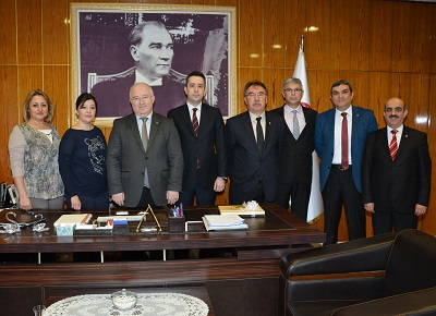 Gümüş, terfi eden personeli kutladı