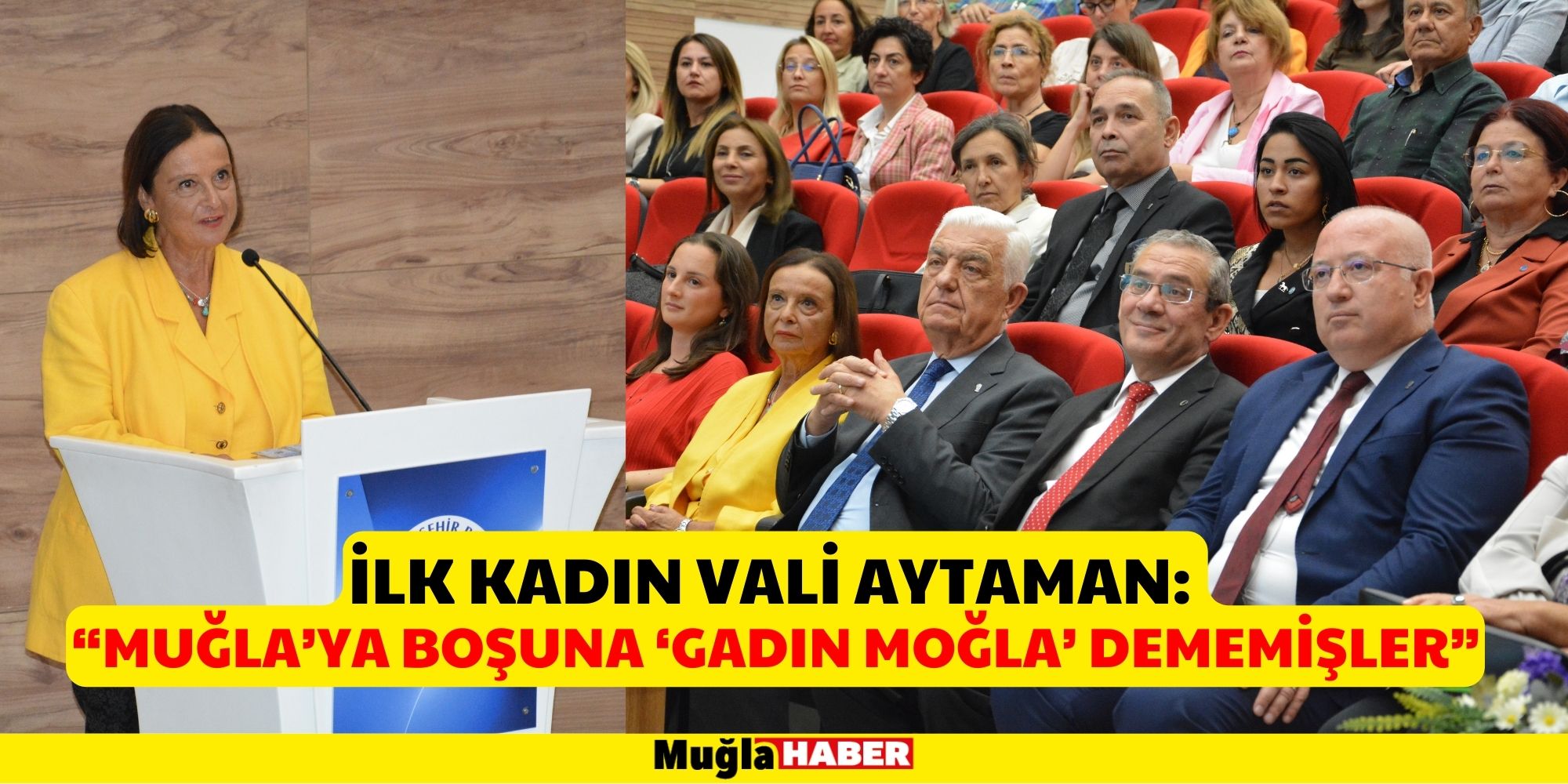 LALE AYTAMAN “CUMHURİYET’E İZ BIRAKAN KADINLAR” SEMİNERİNE KATILDI