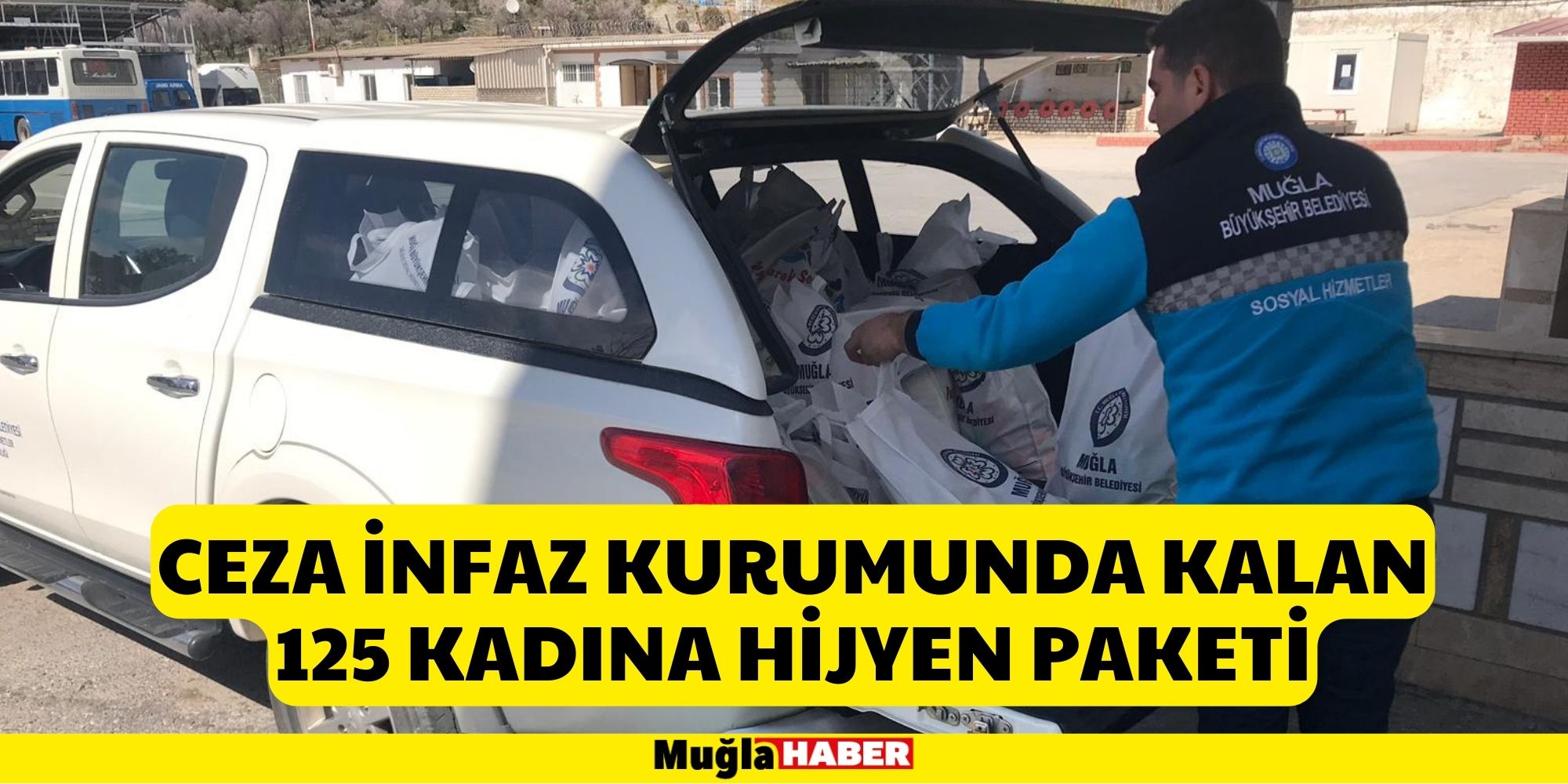 CEZA İNFAZ KURUMUNDA KALAN 125 KADINA HİJYEN PAKETİ