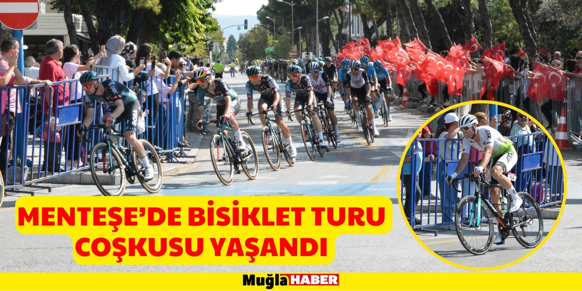 MENTEŞE’DE BİSİKLET TURU COŞKUSU YAŞANDI