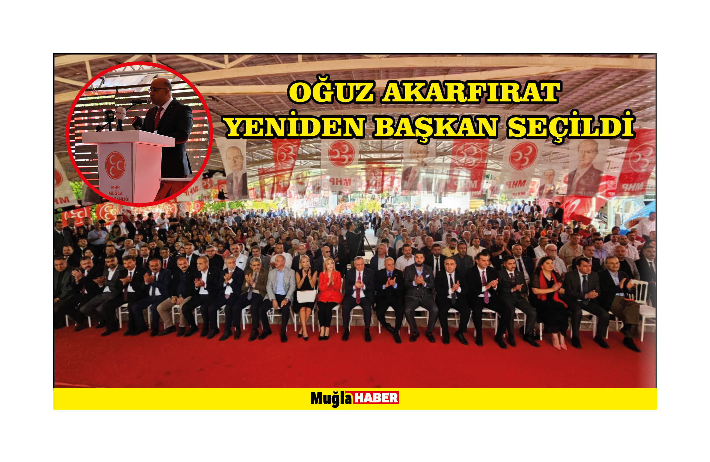 OĞUZ AKARFIRAT YENİDEN BAŞKAN SEÇİLDİ