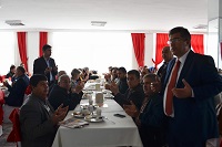 AK Parti adayları partililerle buluştu