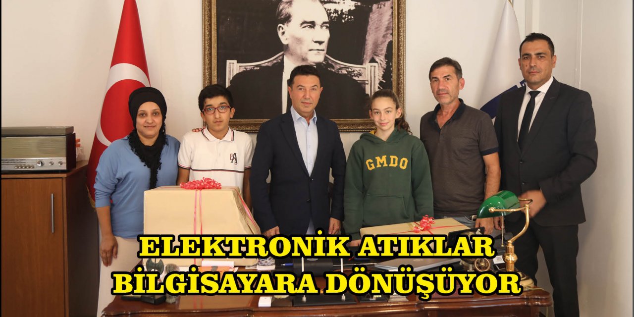 ELEKTRONİK ATIKLAR BİLGİSAYARA DÖNÜŞÜYOR