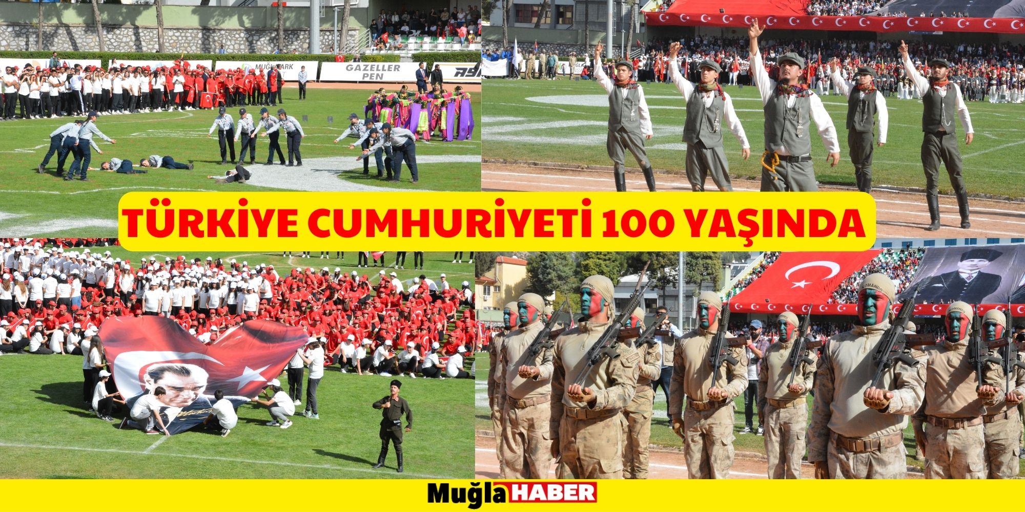 TÜRKİYE CUMHURİYETİ 100 YAŞINDA