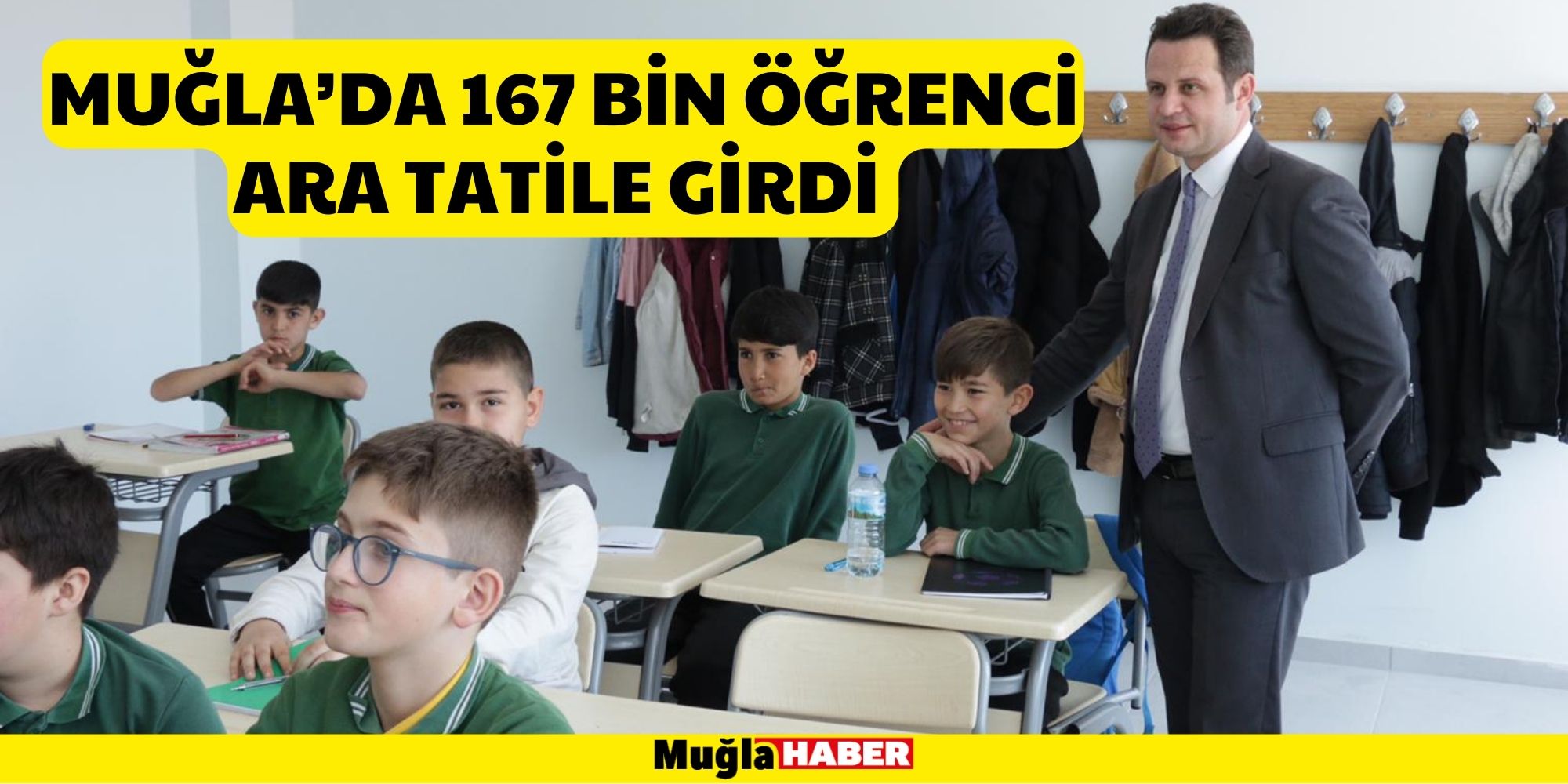 MUĞLA’DA 167 BİN ÖĞRENCİ ARA TATİLE GİRDİ