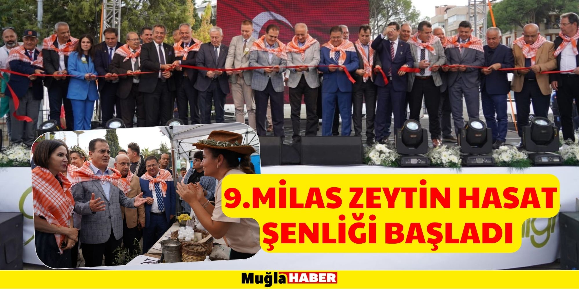 9.MİLAS ZEYTİN HASAT ŞENLİĞİ BAŞLADI