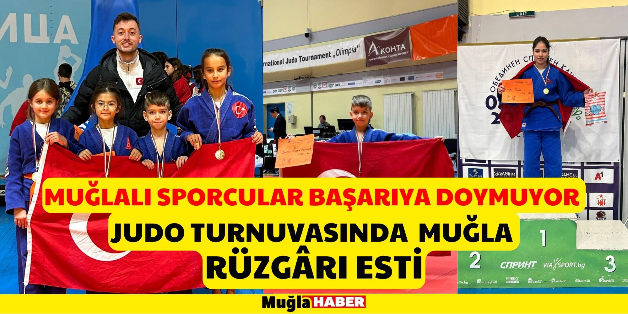 JUDO TURNUVASINDA MUĞLA RÜZGÂRI ESTİ