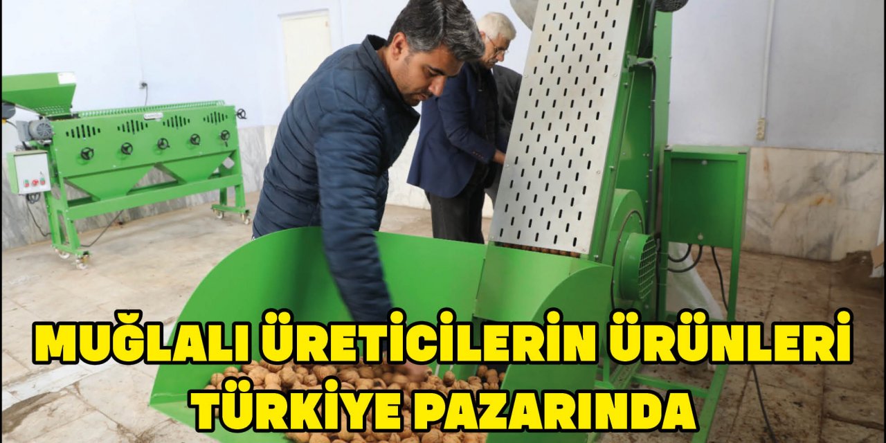 MUĞLALI ÜRETİCİLERİN ÜRÜNLERİ TÜRKİYE PAZARINDA