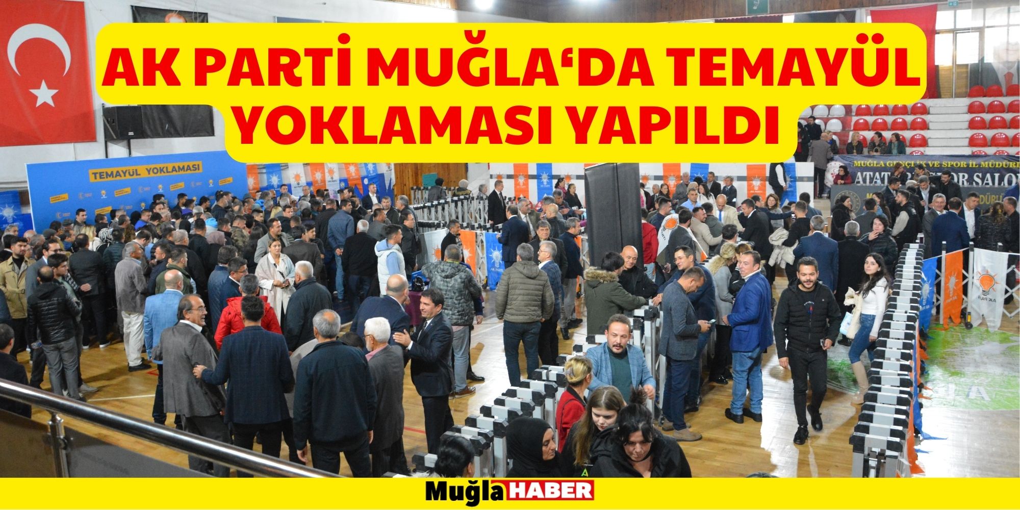 AK PARTİ’DE TEMAYÜL YOKLAMASI YAPILDI