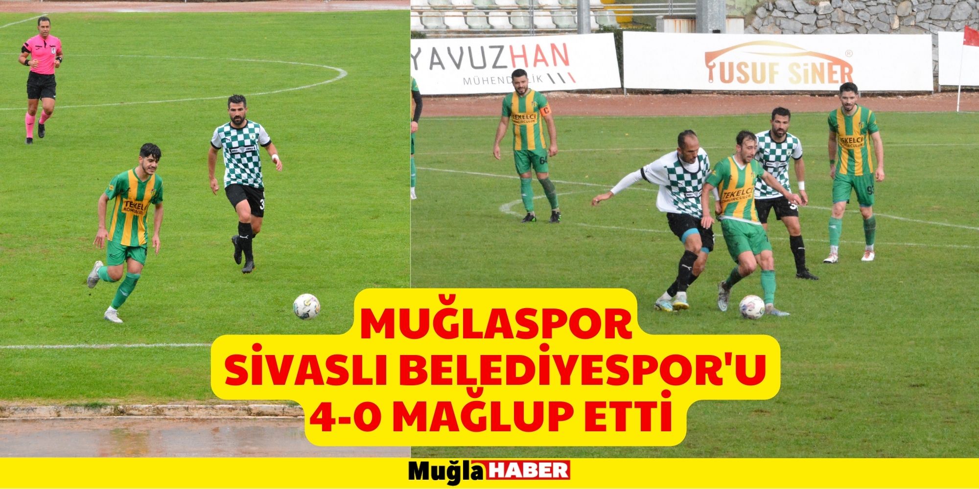 MUĞLASPOR SİVASLI BELEDİYESPOR'U 4-0 MAĞLUP ETTİ