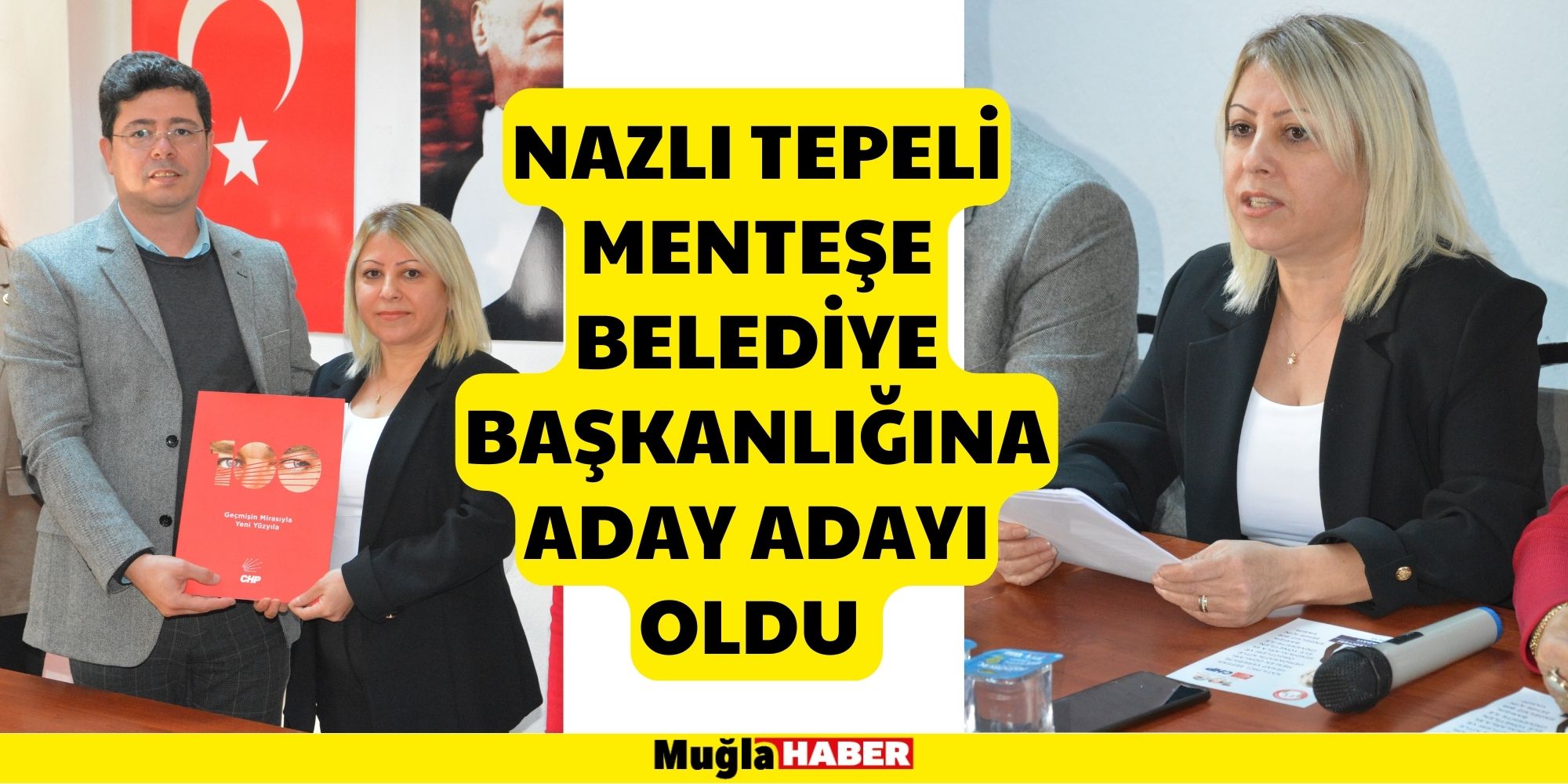 NAZLI TEPELİ MENTEŞE İÇİN ADAY ADAYI