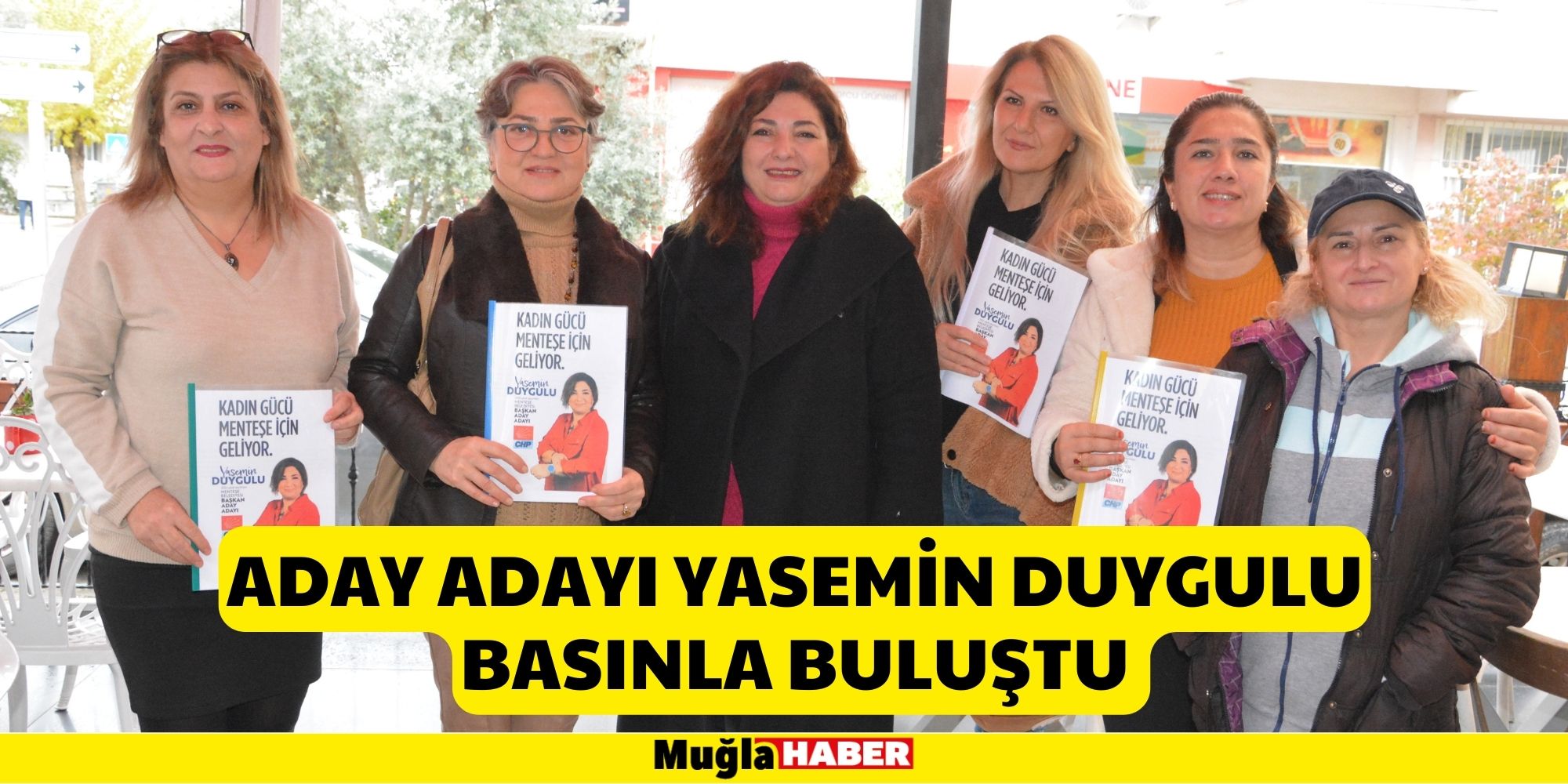 ADAY ADAYI YASEMİN DUYGULU BASINLA BULUŞTU