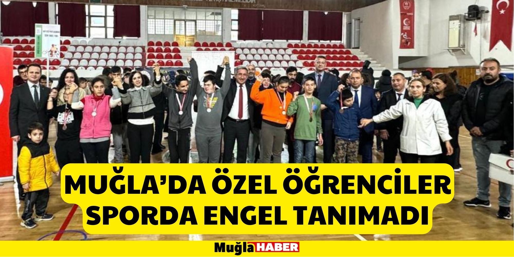 MUĞLA’DA ÖZEL ÖĞRENCİLER SPORDA ENGEL TANIMADI