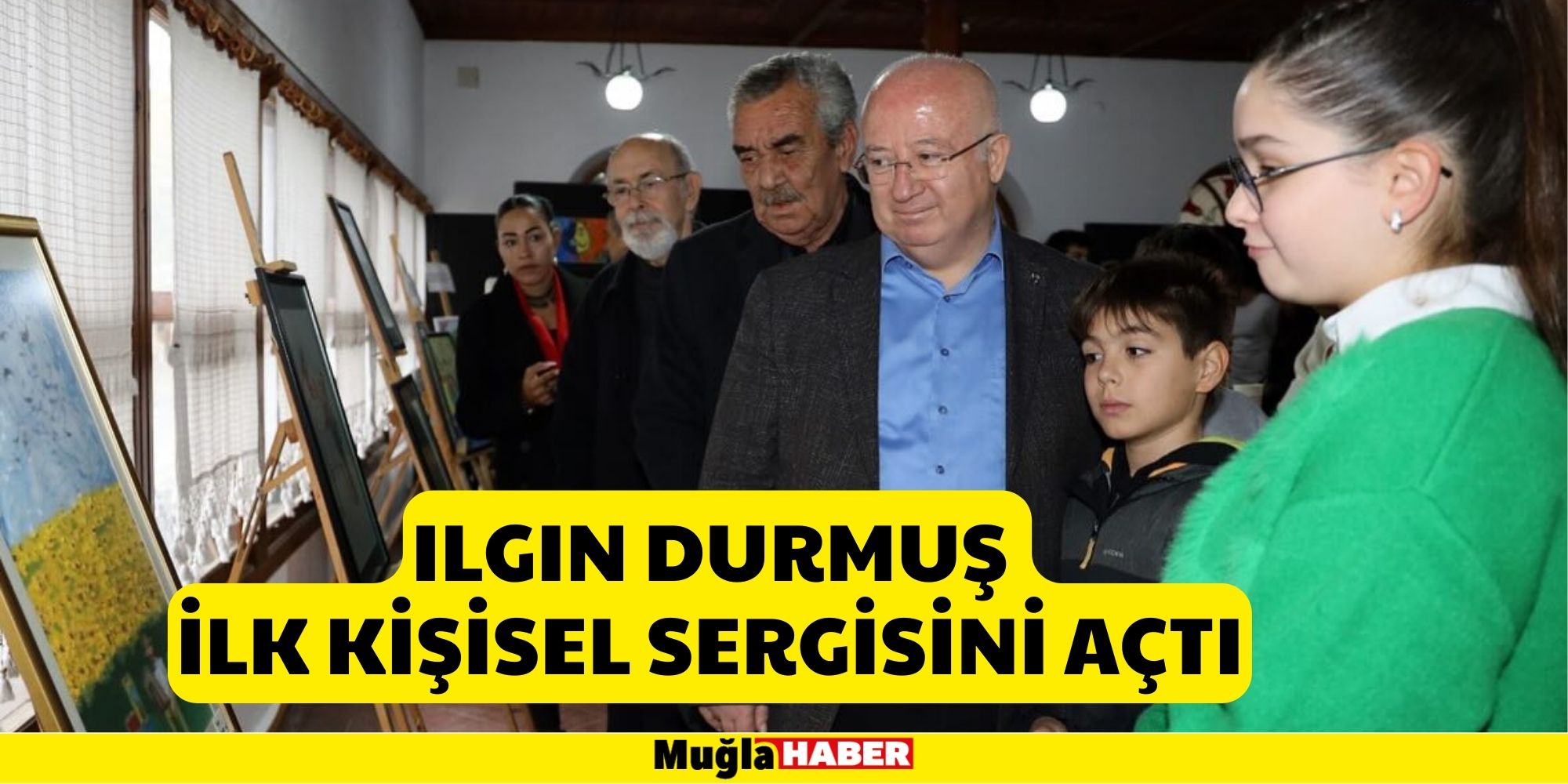 ILGIN DURMUŞ İLK KİŞİSEL SERGİSİNİ AÇTI