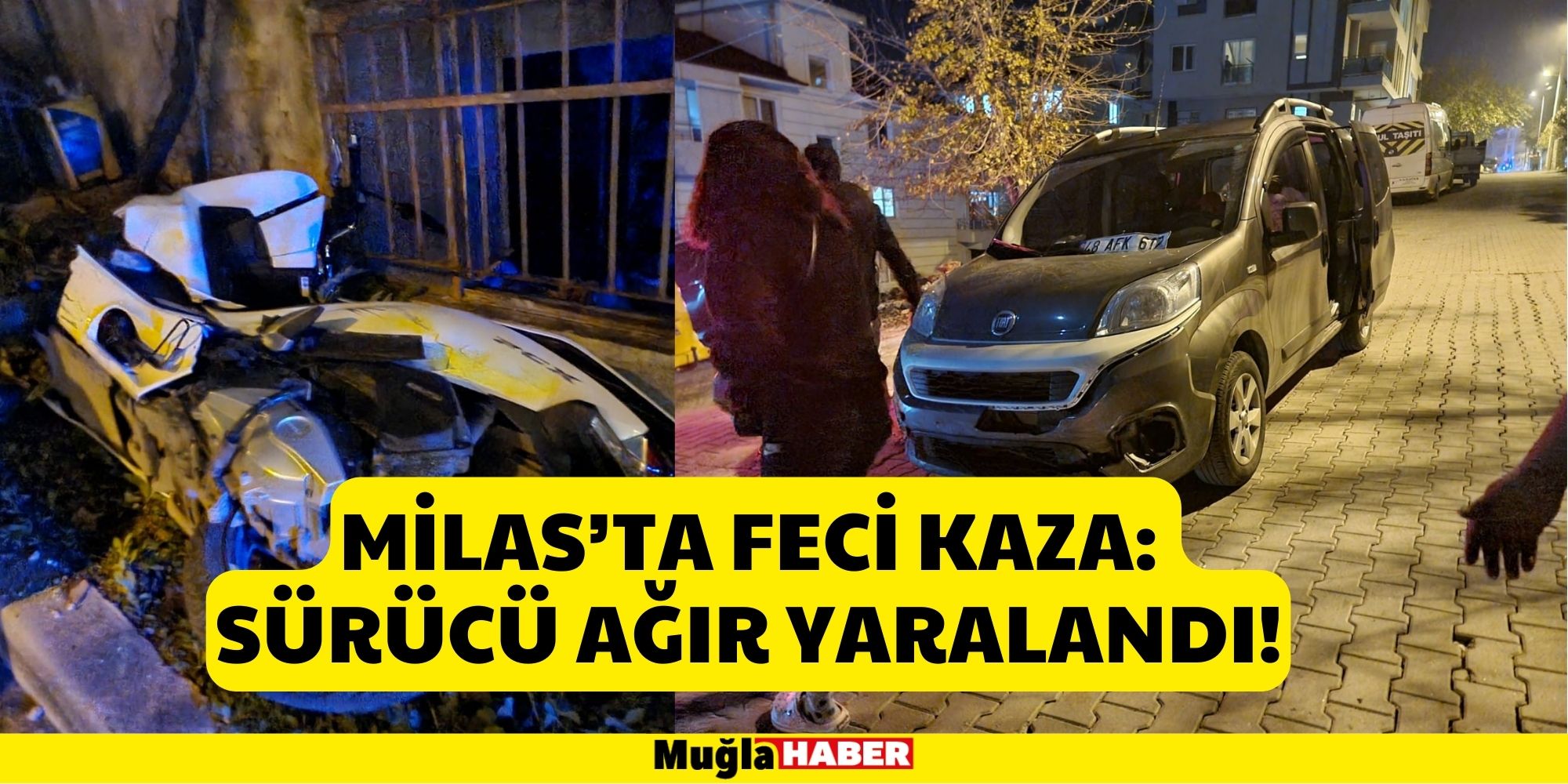 Milas'ta Feci Kaza!