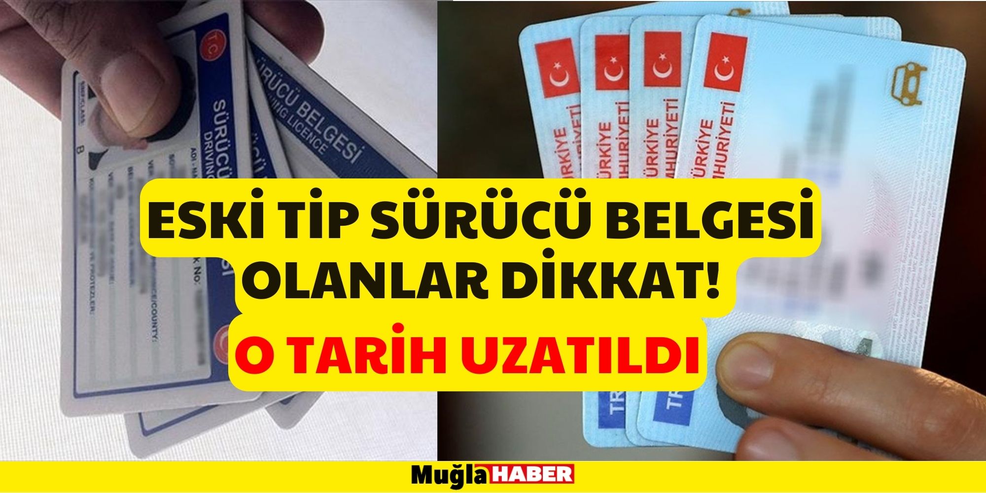 ESKİ TİP SÜRÜCÜ BELGESİ OLANLAR DİKKAT!