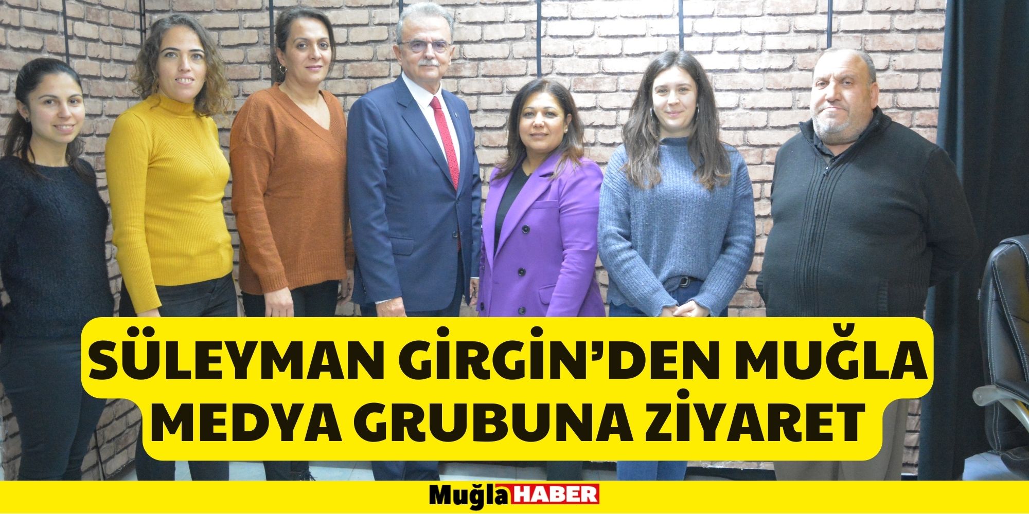 SÜLEYMAN GİRGİN’DEN MUĞLA MEDYA GRUBUNA ZİYARET