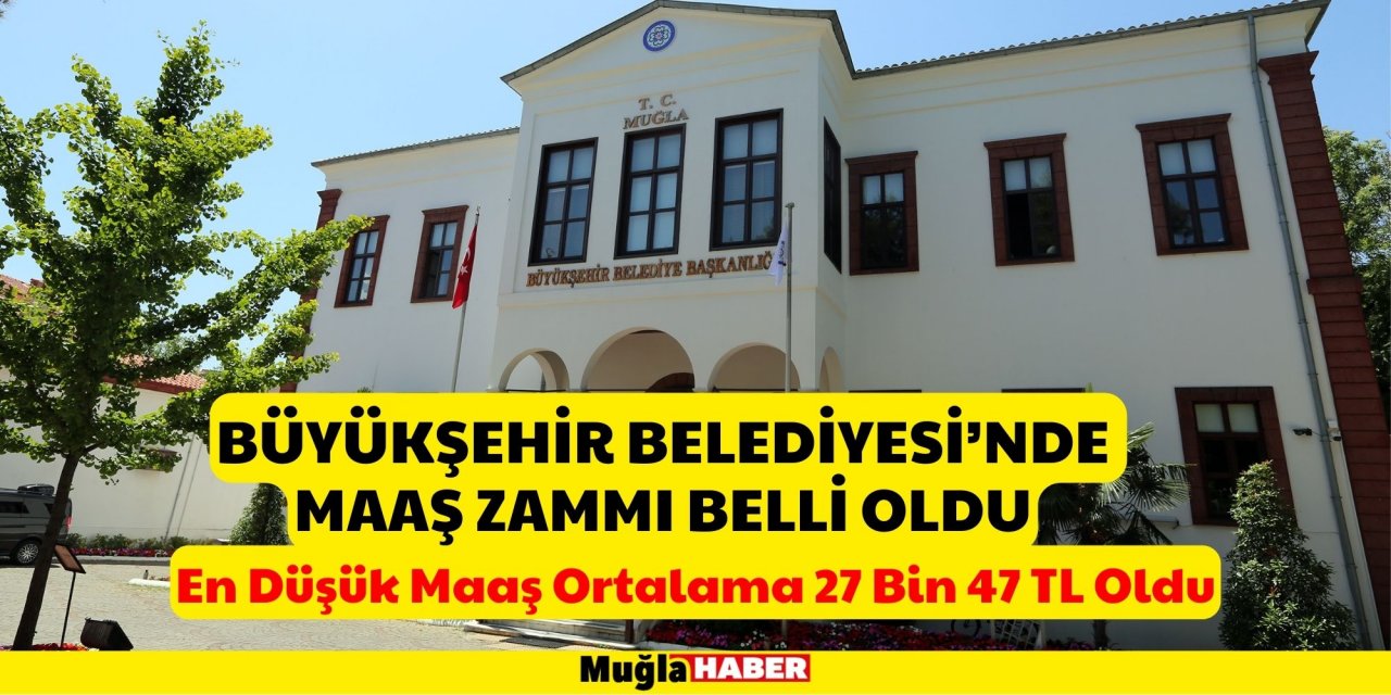 Büyükşehirde En Düşük Maaş Ortalama 27 Bin 47 TL Oldu