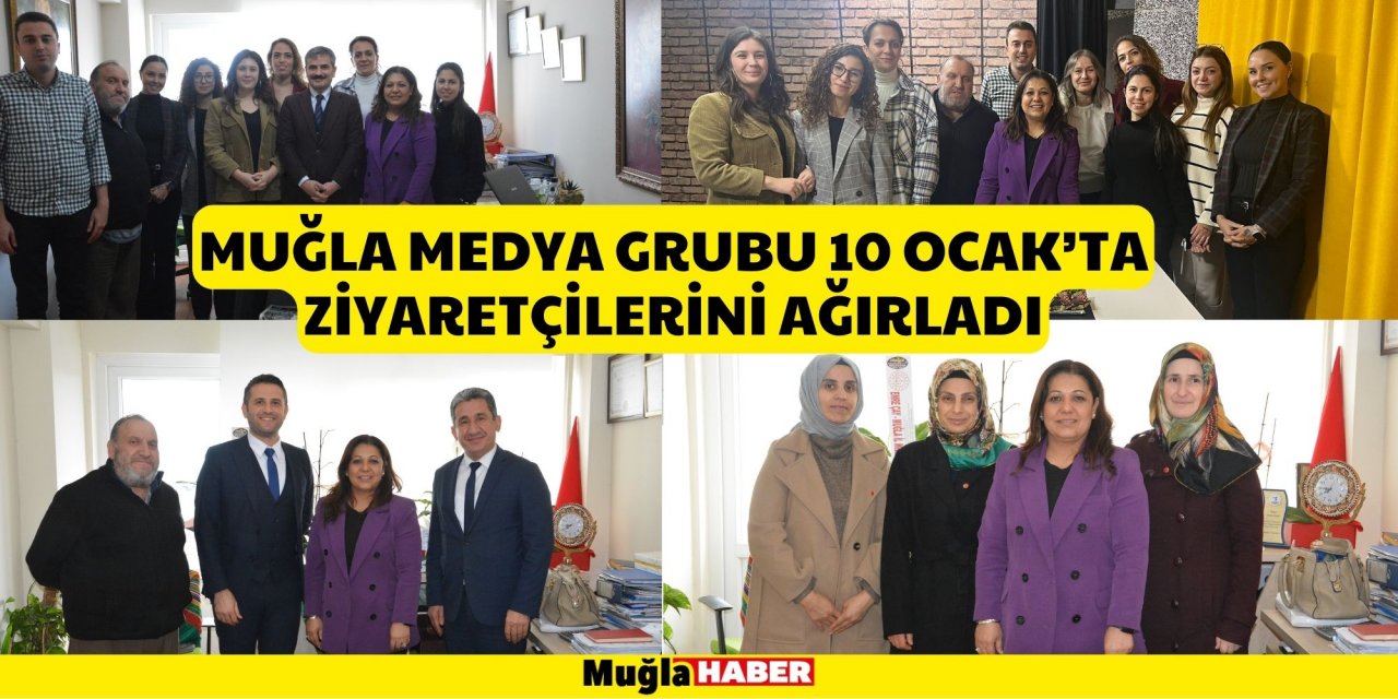 Muğla Medya Grubu 10 Ocak’ta Ziyaretçilerini Ağırladı