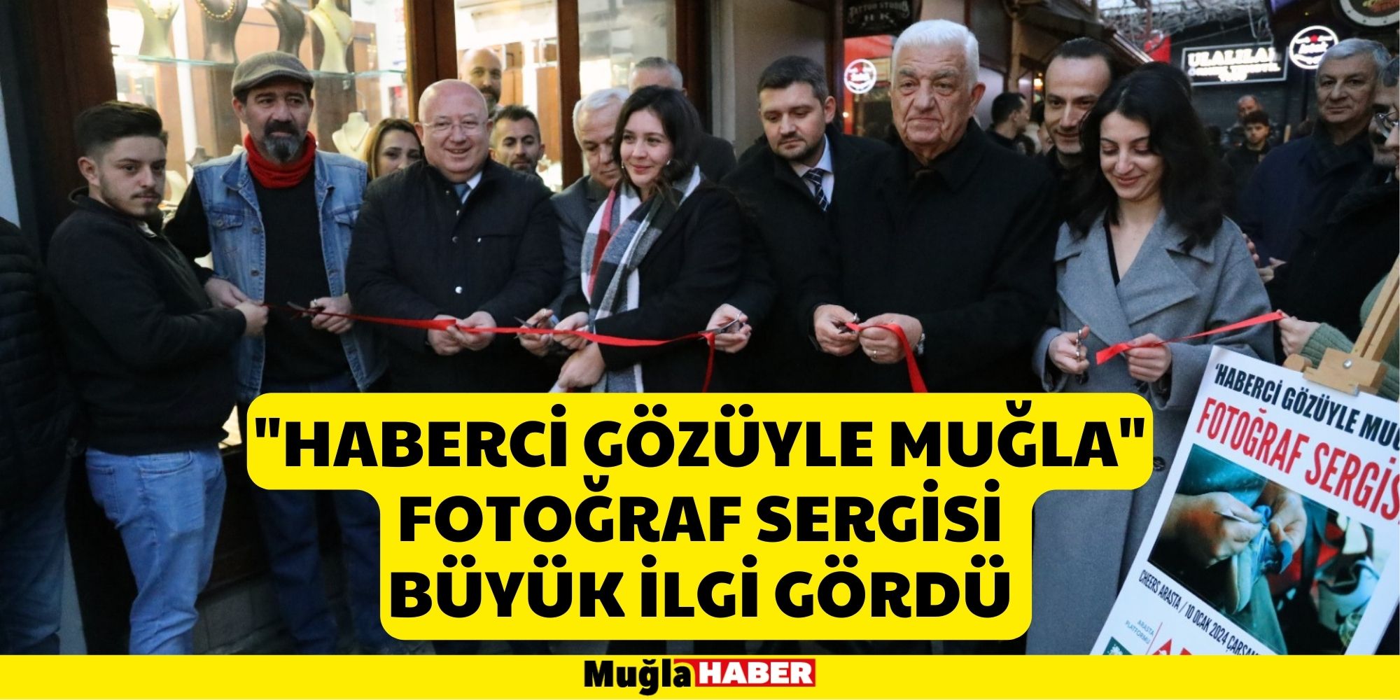 "Haberci Gözüyle Muğla" Fotoğraf Sergisi Büyük İlgi Gördü