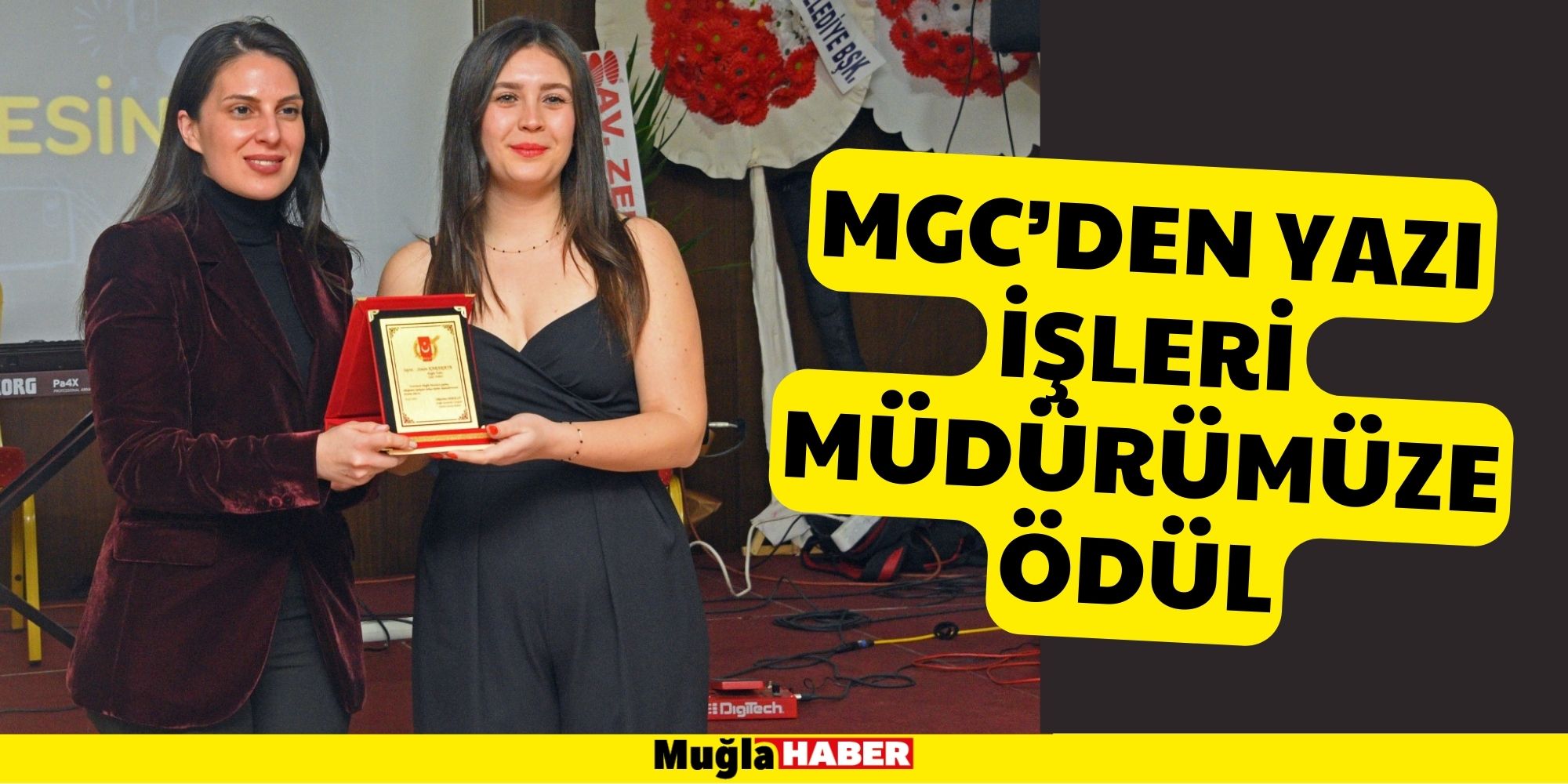 MGC’den Yazı İşleri Müdürümüze Ödül