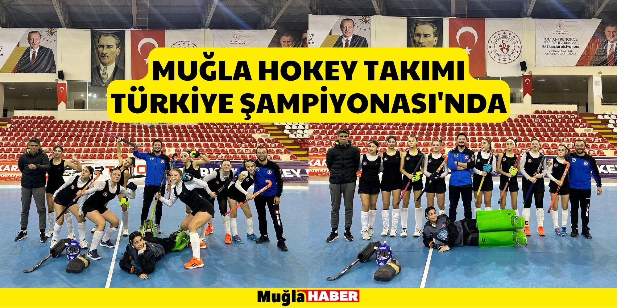 Muğla Hokey Takımı Türkiye Şampiyonası'nda