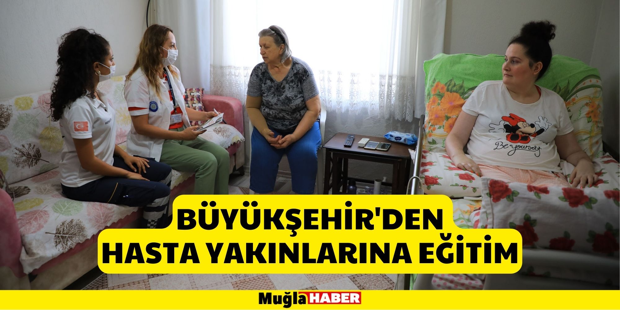 Büyükşehir'den Hasta Yakınlarına Eğitim