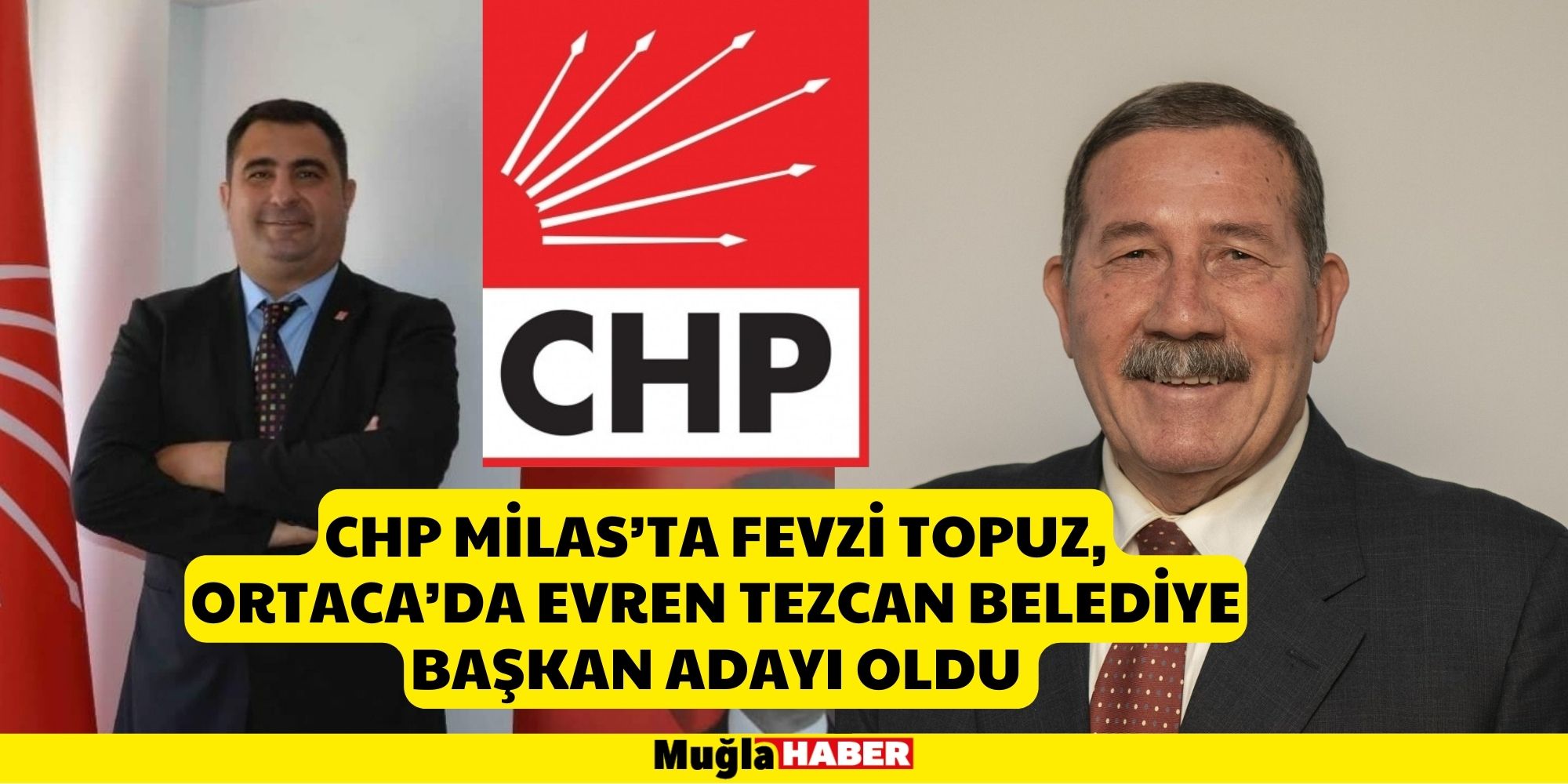 CHP Milas ve Ortaca'da ön seçim yapıldı