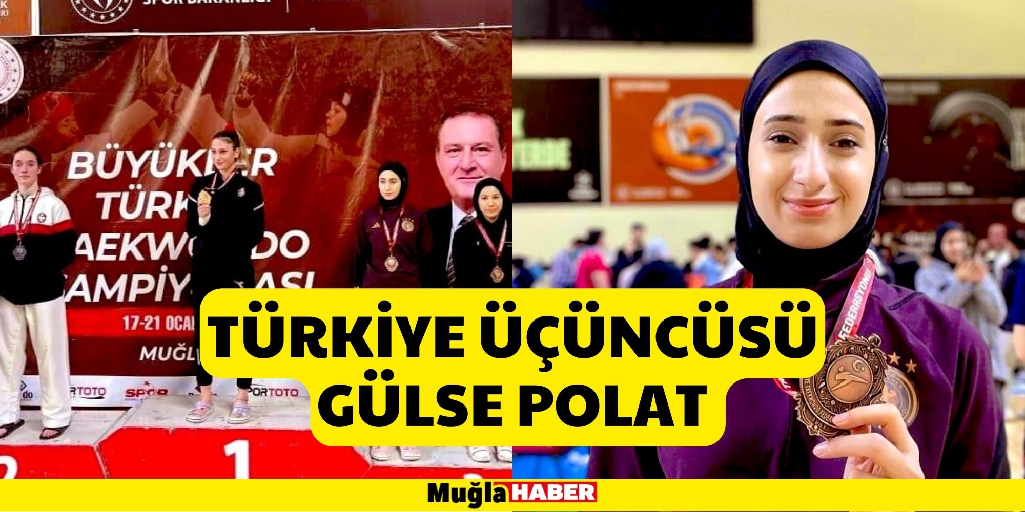 Türkiye Üçüncüsü Gülse Polat