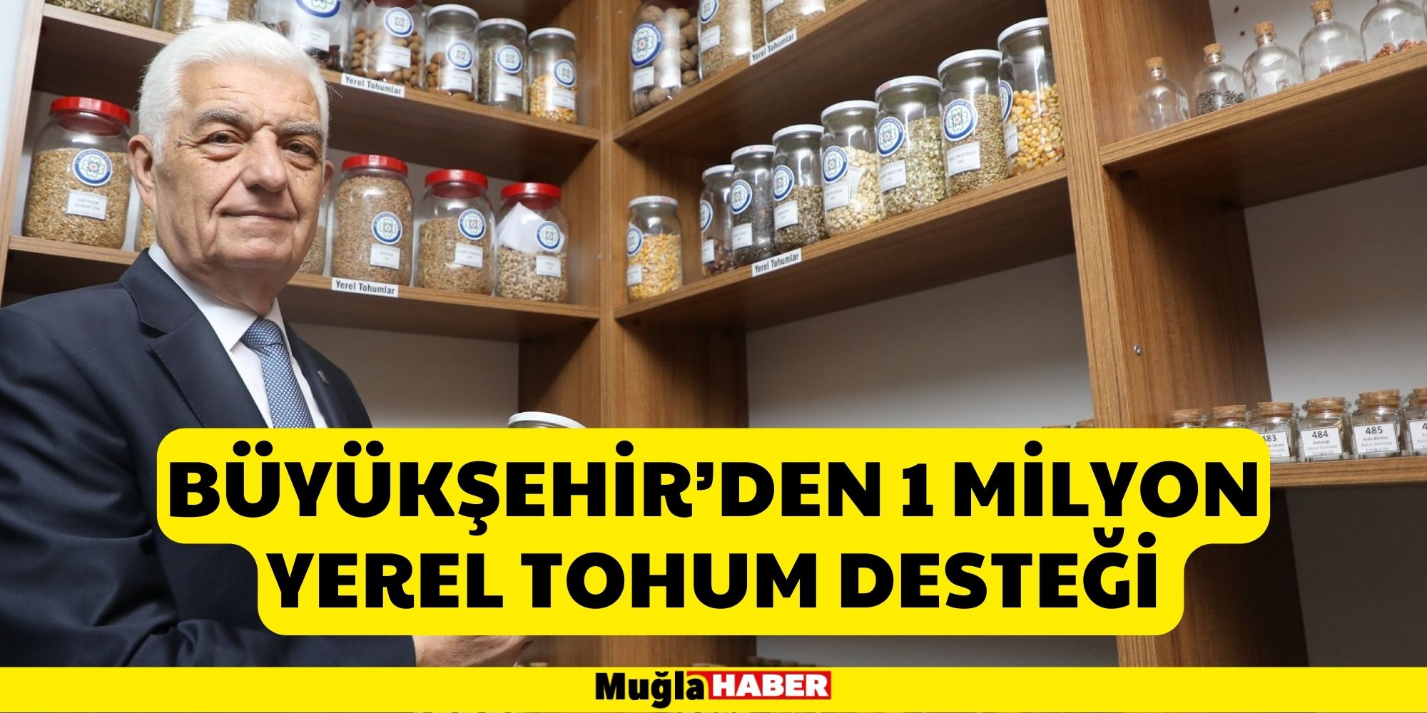 Büyükşehir’den 1 Milyon Yerel Tohum Desteği