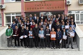 Başarıları tabletle ödüllendirildi