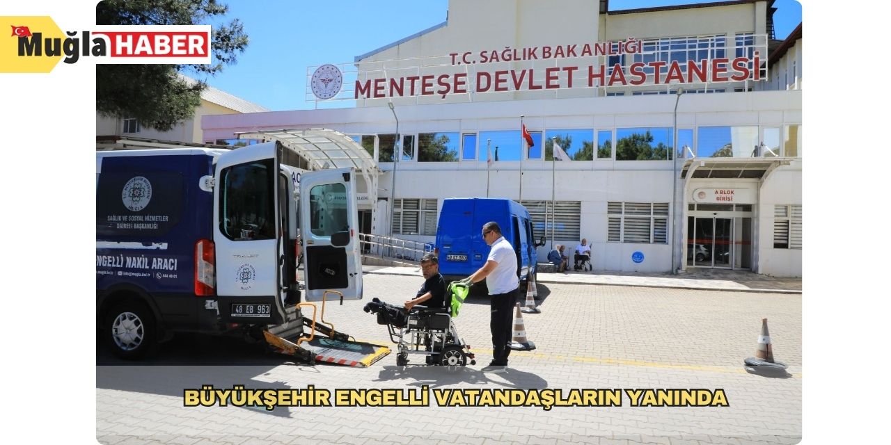 Büyükşehir engelli vatandaşların yanında