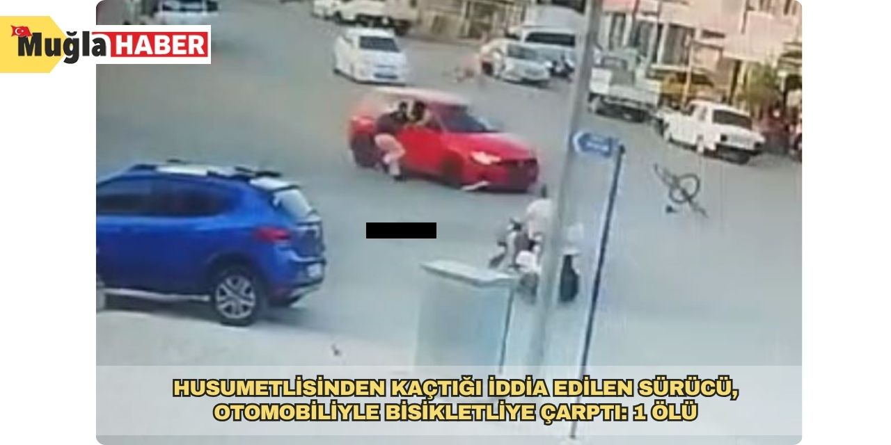 Husumetlisinden kaçtığı iddia edilen sürücü, otomobiliyle bisikletliye çarptı: 1 ölü