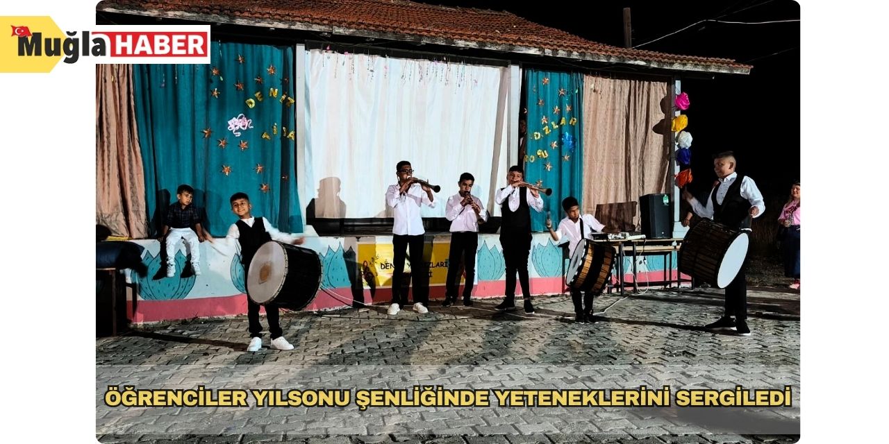 Öğrenciler yılsonu şenliğinde yeteneklerini sergiledi