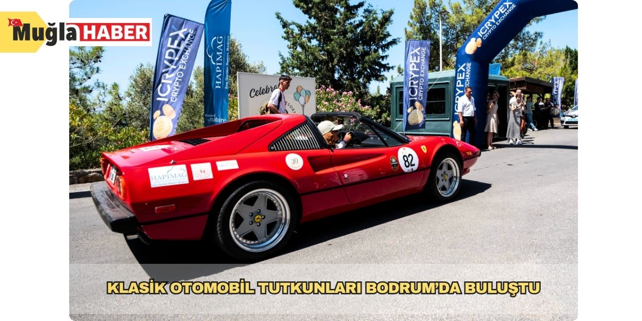 Klasik otomobil tutkunları Bodrum’da buluştu