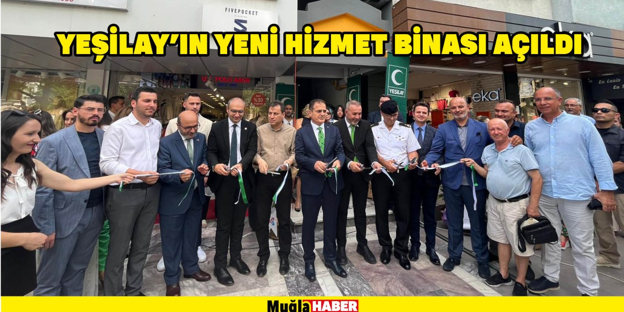 Yeşilay’ın yeni hizmet binası açıldı