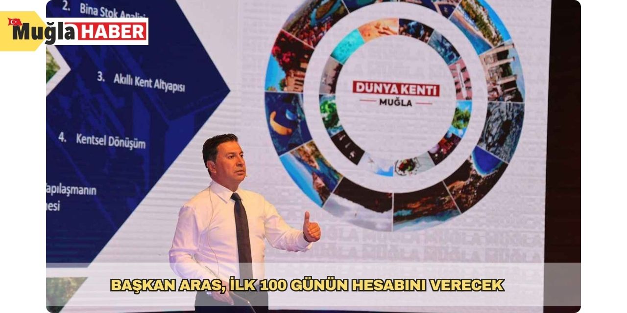 Başkan Aras, ilk 100 günün hesabını verecek