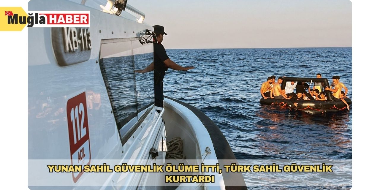 Yunan sahil güvenlik ölüme itti, Türk sahil güvenlik kurtardı