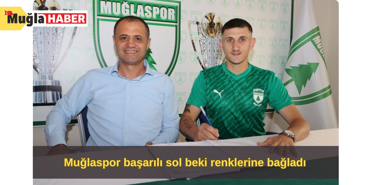 Muğlaspor başarılı sol beki renklerine bağladı