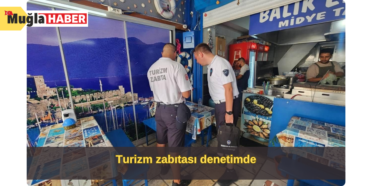 Turizm zabıtası denetimde