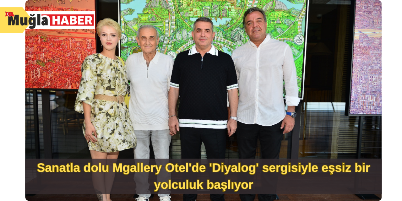 Sanatla dolu Mgallery Otel'de 'Diyalog' sergisiyle eşsiz bir yolculuk başlıyor