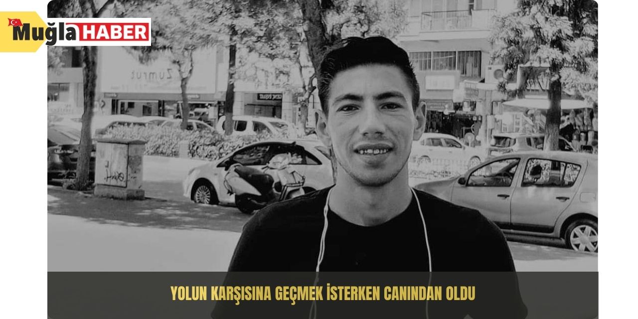 Yolun karşısına geçmek isterken canından oldu