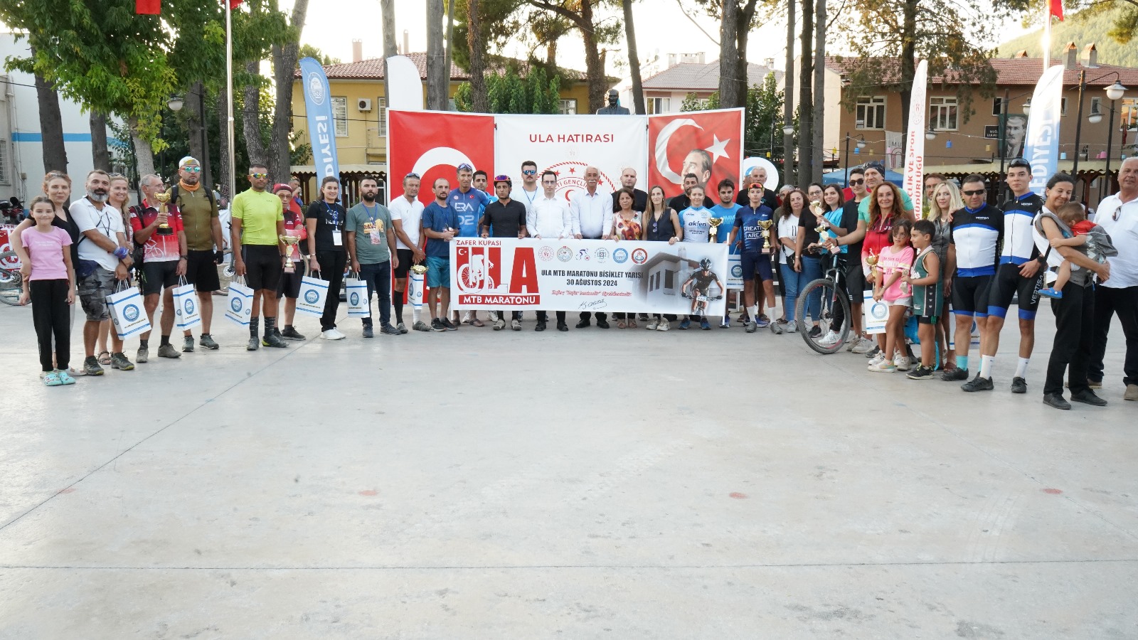 Muğla'da Dağ Bisikleti Maraton Yarışı yapıldı