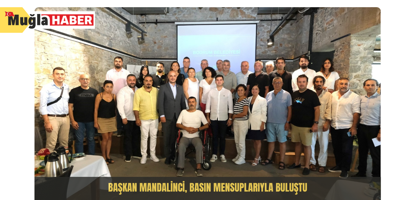 Başkan Mandalinci, basın mensuplarıyla buluştu