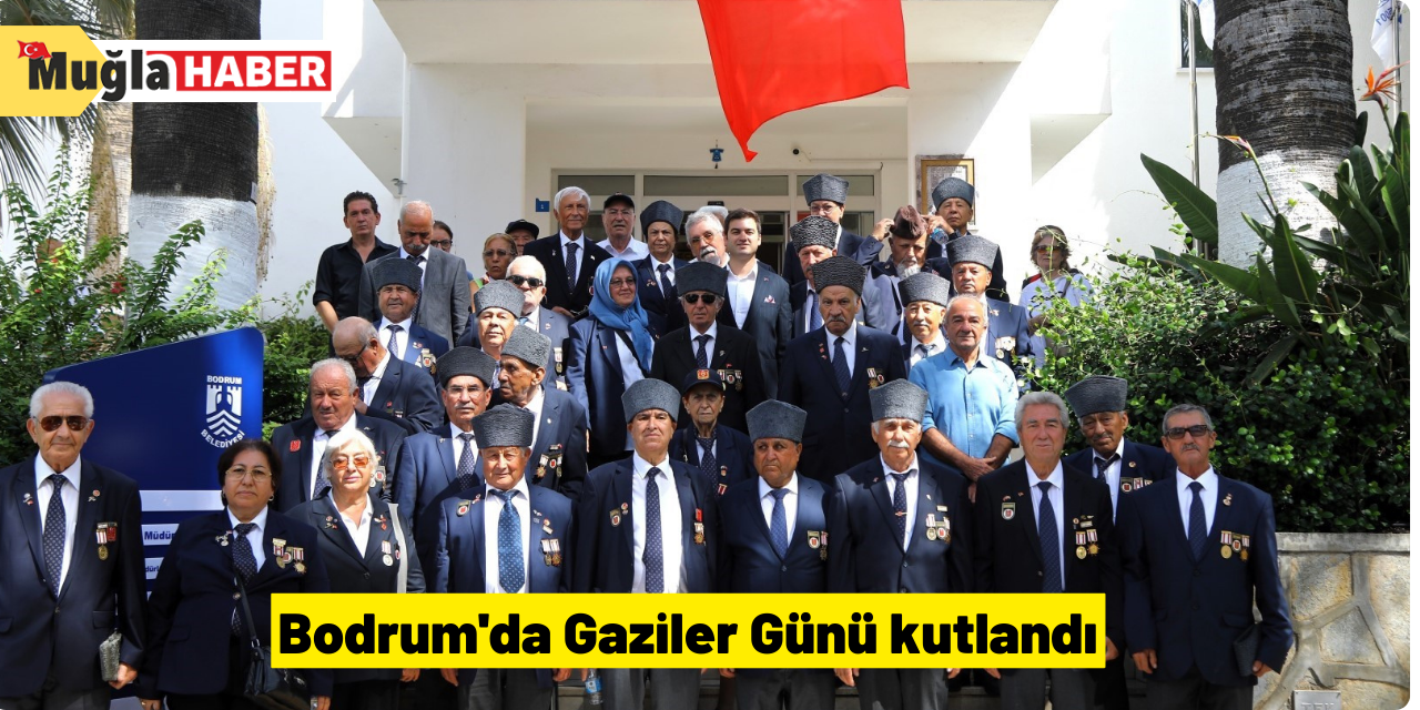 Bodrum'da Gaziler Günü kutlandı