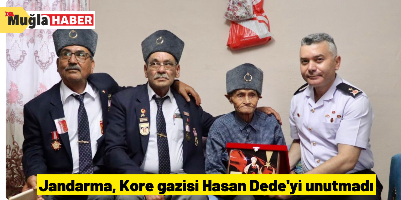 Jandarma, Kore gazisi Hasan Dede'yi unutmadı