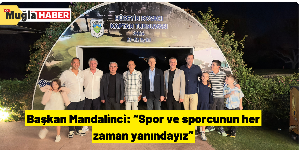 Başkan Mandalinci: “Spor ve sporcunun her zaman yanındayız”