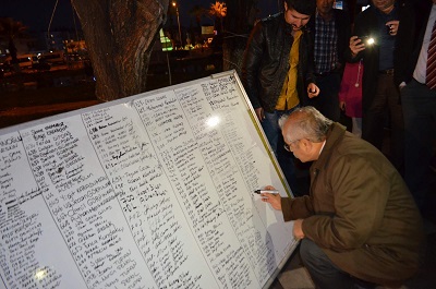 VEKİLLERDEN  KOY EYLEMİNE DESTEK