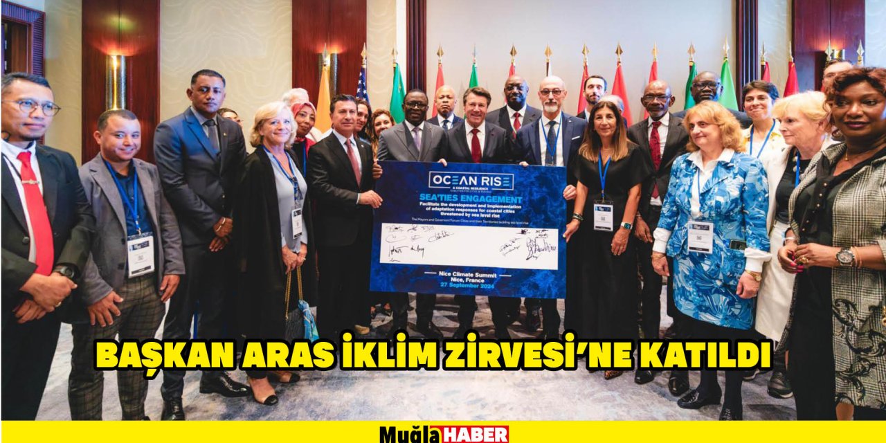 BAŞKAN ARAS İKLİM ZİRVESİ'NE KATILDI